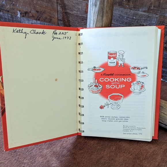 1970 A Campbell's Cookbook Cooking With Soup 608 Skillet Recipe Book - Picture 2 of 16